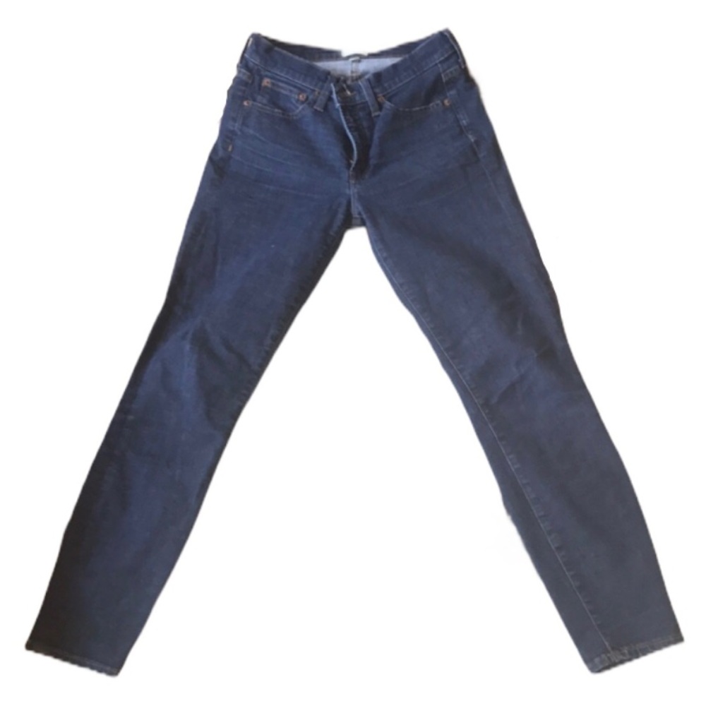 J. Crew  8" toothpick jeans
